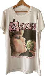 Saxon - Innocence Is No Excuse - World Tour 1985 vintage, Verzenden, Gedragen, Zwart