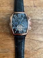 Franck Müller Geneve horloge, Leer, Staal, Polshorloge, Nieuw