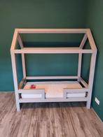 Huisbed peuterbed, Kinderen en Baby's, Kinderkamer | Bedden, Ophalen, 70 tot 85 cm, 140 tot 160 cm, Zo goed als nieuw
