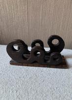 Vintage houten brievenhouder, Ophalen of Verzenden, Zo goed als nieuw
