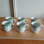 6 bekers, mokken Albert Heijn, Nieuw, Ophalen of Verzenden, Overige stijlen, Kop(pen) en/of Schotel(s)