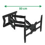 TV beugel  double Rotate VESA 600 zwart, Ophalen, Gerard@oriqo.com, Vleugelboot 4b Houten, Nieuw