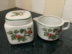 Waldbeere Sugar Bowl & Creamer ~ Seltmanns Weiden Bavaria, Ophalen of Verzenden, Zo goed als nieuw, Glas, Overige stijlen