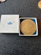 Roode kruis karl landsteiner bloedtransfusie brons penning, Ophalen of Verzenden, Overige materialen