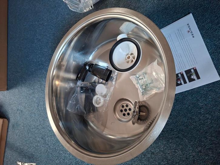 Rvs spoelbak gootsteenbak wasbak nieuw wastafelbak Reginox, Huis en Inrichting, Keuken | Keukenbenodigdheden, Nieuw, Ophalen of Verzenden