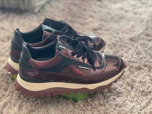Floris van Bommel dames maat 38 bruin bronzig met zwart, Kleding | Dames, Schoenen, Zo goed als nieuw, Overige kleuren, Ophalen of Verzenden