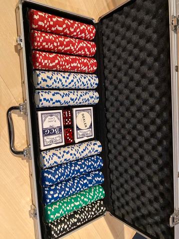Poker Set in aluminium Koffer beschikbaar voor biedingen
