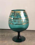Vintage Glas met Gouden Decoratie, Antiek en Kunst, Antiek | Glas en Kristal, Ophalen of Verzenden