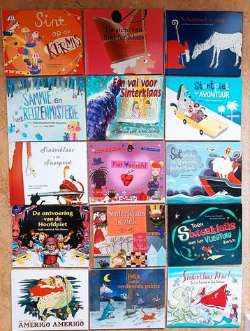 Pakket met 15 Sinterklaas boeken.
Voor uren voorleesplezier  beschikbaar voor biedingen