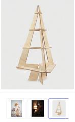 Houten design kerstboom 110 cm, Ophalen, Zo goed als nieuw, Overige typen, Kerst of Sinterklaas