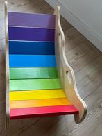 Houten Klimrek/Schommel Regenboog, Kinderen en Baby's, Speelgoed | Houten speelgoed, Ophalen, Zo goed als nieuw, Rij- of Hobbelspeelgoed