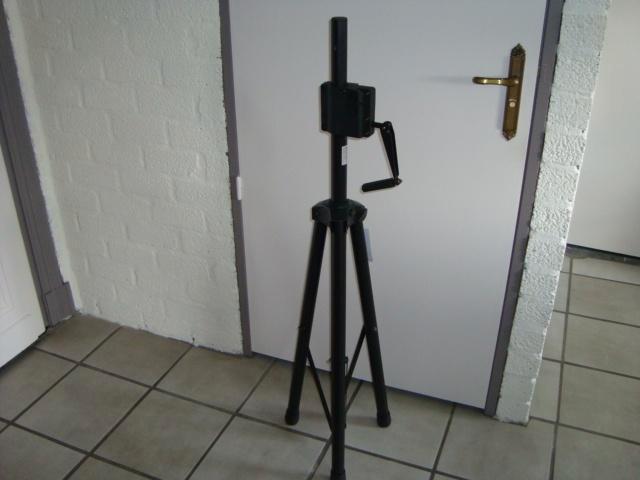 Omnitronic STS-1 wind-up statief (nieuw, 20221918), Muziek en Instrumenten, Standaards, Nieuw, Muziekstandaard, Speaker, Ophalen of Verzenden