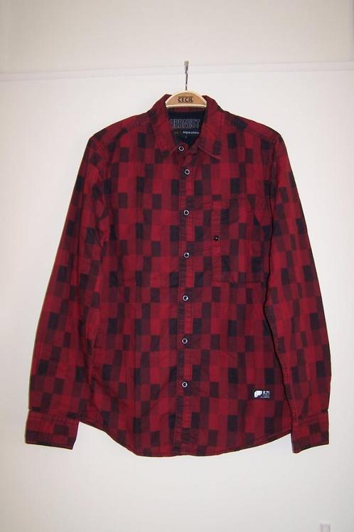 Overhemd voor heren -- maat S - 37 / 38 -- Angelo Litrico, Kleding | Heren, Overhemden, Zo goed als nieuw, Halswijdte 38 (S) of kleiner