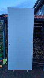 Gebroken wit opdekdeur links en rechts., Ophalen, Gebruikt, 80 tot 100 cm, 215 cm of meer