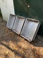 Zagres aluminium bak | 3 stuks, Ophalen, ;, Gebruikt, 40 tot 60 cm