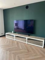 Tof tv meubel! 316,5x41x48cm audio meubel, tv kast,dressoir, Minder dan 100 cm, 25 tot 50 cm, 200 cm of meer, Zo goed als nieuw