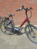 Izgst van dijck elektrische damesfiets met m 400middenmotor, Zo goed als nieuw, 51 tot 55 cm, 50 km per accu of meer, Ophalen