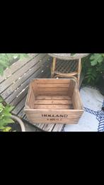 Houten Holland Fruit krat, 9 stuks, Ophalen, Minder dan 30 cm, Minder dan 60 cm, Rond