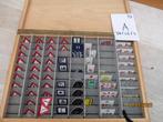 verkeersbord miniatuur in kist (a) in goede staat, Verzenden, Gebruikt, Overige typen