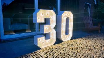 Fantastische lichtcijfers 0 1 2 3 4 5 6 9 0 of combinatie beschikbaar voor biedingen