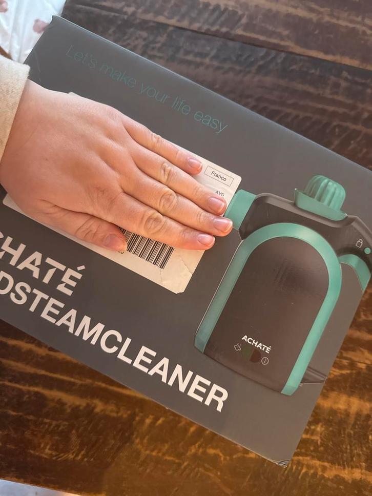 Nieuwe Achate Handstoomreiniger, Witgoed en Apparatuur, Stofzuigers, Nieuw, Overige typen, Ophalen