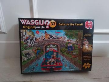 Wasgij Original nr 33 : Calm on the canal : nieuw in verpakk beschikbaar voor biedingen