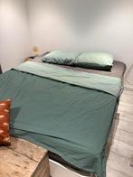 Ikea NORDLI 160x200 met lades / opbergruimte, Wit, Tweepersoons, Ophalen of Verzenden, Zo goed als nieuw