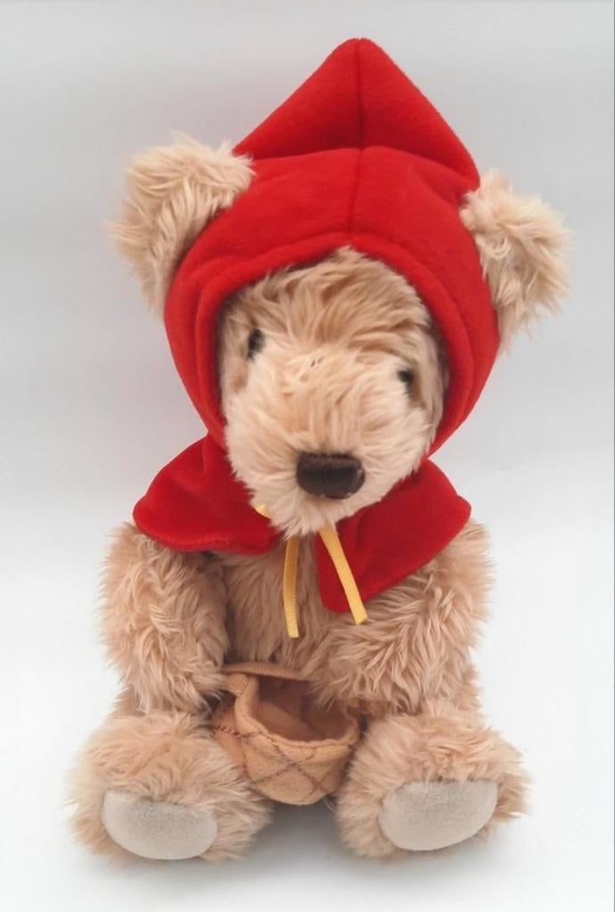 Roodkapje beer Fairytale Bears ca. 25cm hoog, Ophalen of Verzenden, Zo goed als nieuw, Stoffen beer, Overige merken