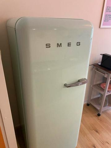 Smeg Koelkast Water Groen - Incl. Vriesvak beschikbaar voor biedingen