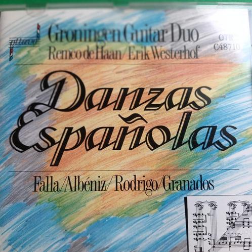 GRONINGEN GUITAR DUO - DANZAS ESPANOLAS, Cd's en Dvd's, Cd's | Overige Cd's, Zo goed als nieuw, Ophalen of Verzenden