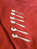 Advocaat lepeltjes verzilverd 6 stuks, Antiek en Kunst, Ophalen of Verzenden
