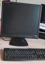 HP Pc, monitor, keyboard en printer., Computers en Software, Desktop Pc's, Ophalen of Verzenden