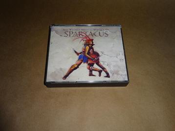 2 CD Spartacus Jeff Wayne Musical Version  beschikbaar voor biedingen