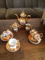 Versailles Marie Antoinette mokka set 24krt verguld, Ophalen of Verzenden