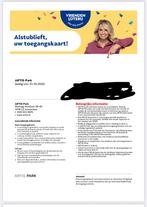 4x toegang Artis Amsterdam, Tickets en Kaartjes, Drie personen of meer, Overige soorten, Overige typen