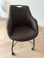 Nieuwe eetkamerstoelen met wieltjes, Ophalen, Nieuw, Grijs, Vier