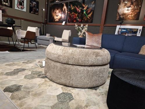 Room108 ronde hocker Elle bubble, Huis en Inrichting, Banken | Voetenbanken en Poefen, Nieuw, 75 tot 100 cm, 75 tot 100 cm, Rond