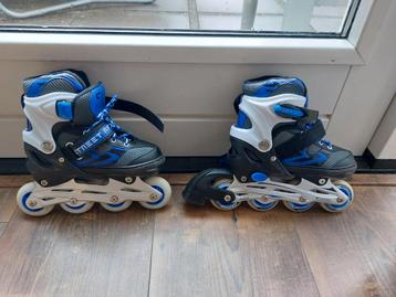 Street Rider inline skates verstelbaar - maat 31-34 - blauw beschikbaar voor biedingen