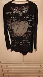 Zwarte nieuwstaat top van desigual XL, Zwart, Maat 46/48 (XL) of groter, Ophalen of Verzenden, Zo goed als nieuw