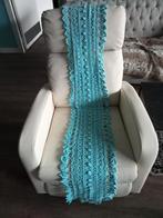 Handgemaakte Gehaakte turquoise stola, Verzenden, Nieuw, Haken, Overige typen