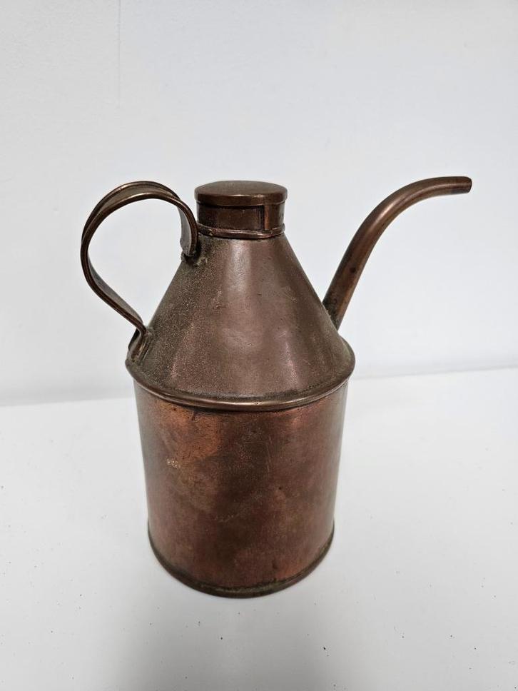 Koperen oliekan voor €15,-, Antiek en Kunst, Antiek | Koper en Brons, Ophalen