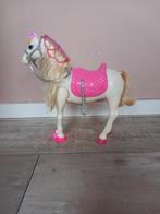 Dansende Barbie paard met lichtjes, Kinderen en Baby's, Speelgoed | Poppen, Ophalen of Verzenden, Zo goed als nieuw, Barbie