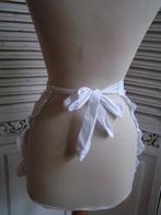 schort nr RR 809, Verzenden, Zo goed als nieuw, Wit, Schort