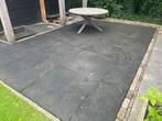 gratis, Tuin en Terras, Tegels en Klinkers, Ophalen, Gebruikt, Rubber, 10 m² of meer