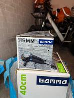 Gamma Haakse Slijper 115mm - Nieuw in Doos, Doe-het-zelf en Verbouw, Gereedschap | Schuurmachines, Ophalen of Verzenden, Nieuw