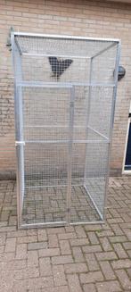 Aluminium voliere/kooi, Dieren en Toebehoren, Vogels | Hokken en Kooien, Ophalen, Aluminium, Volière