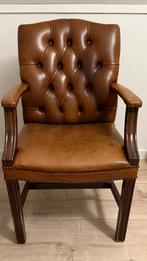 Gainsborough Bendic Bureau Stoel, Ophalen, Gebruikt, 50 tot 75 cm, Leer