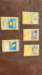 5 mooie pikachu kaarten incl hoesjes., Ophalen of Verzenden, Zo goed als nieuw