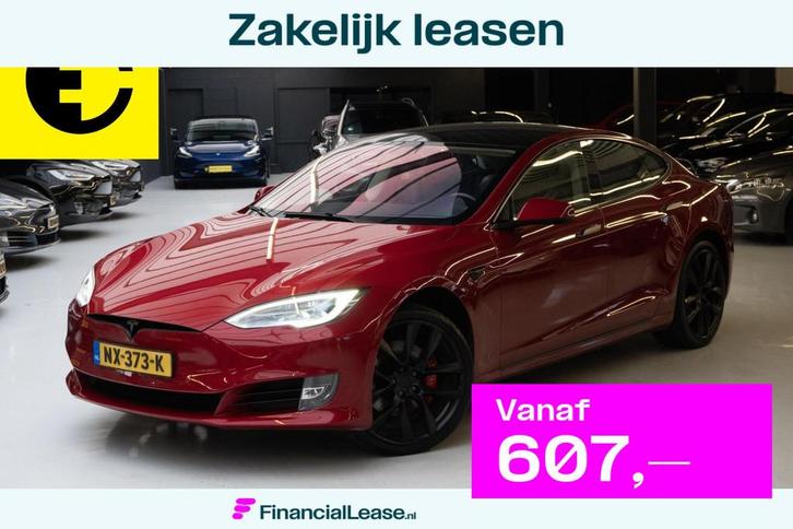 Tesla Model S P100D Performance | Free Supercharging* | 86,8, Auto's, Tesla, Bedrijf, Lease, Financial lease, Model S, 360° camera