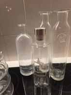 Riviera maison oude collectie glazen flessen, Huis en Inrichting, Woonaccessoires | Overige, Ophalen of Verzenden, Zo goed als nieuw